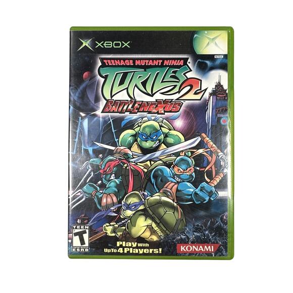 Teenage Mutant Ninja Turtles 2: BattleNexus (Microsoft Xbox, 2004) CIB, Tested - Picture 2 of 5